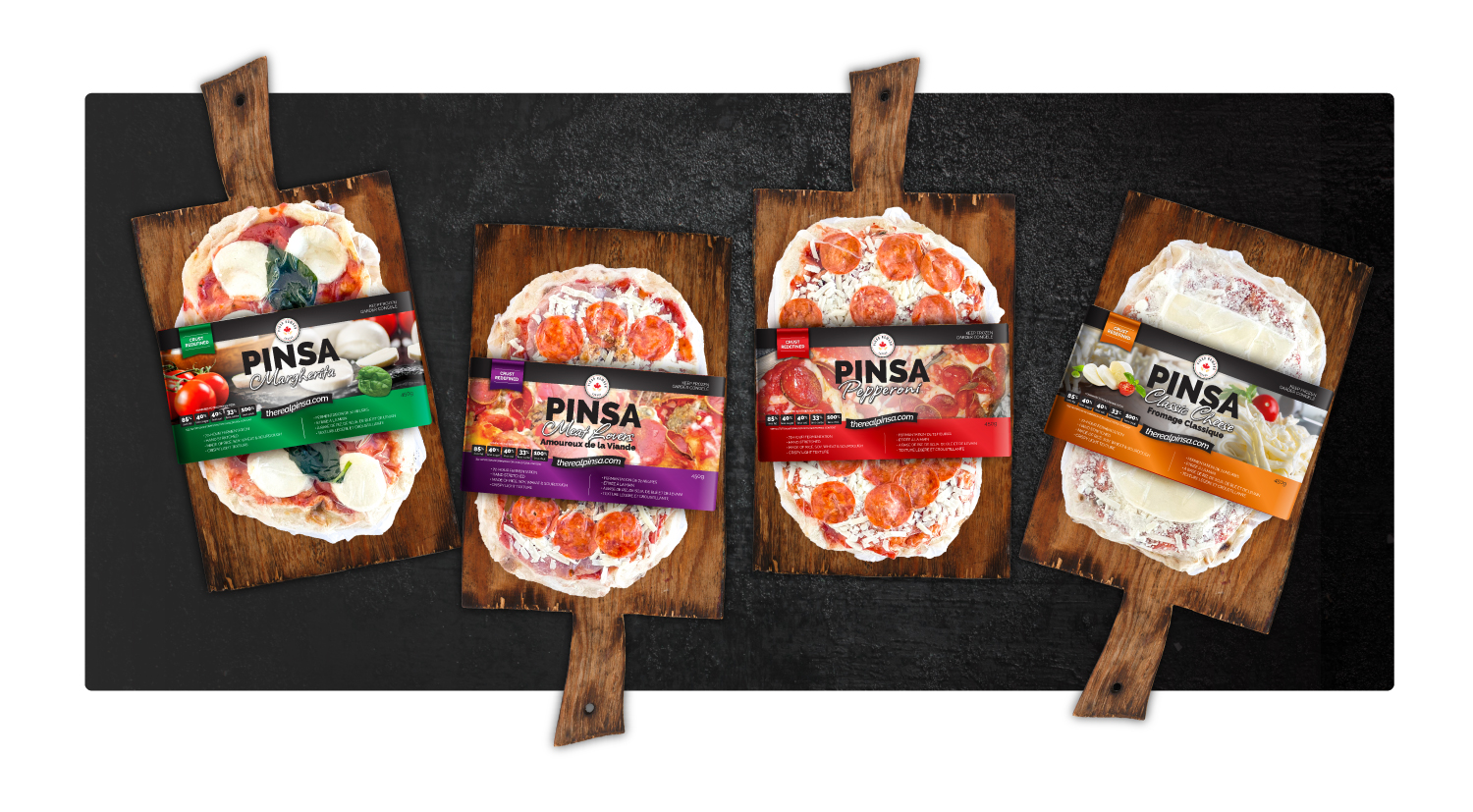 Pinsa Romana Canada - Packaging Redesign - CPG Artist