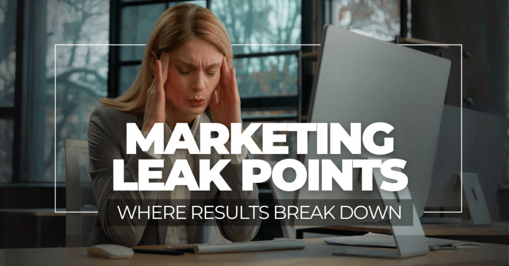Marketing Leak Points